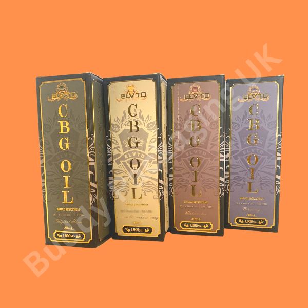 30ml Bottle Gold Foil Boxes, Buddy Packaging UK