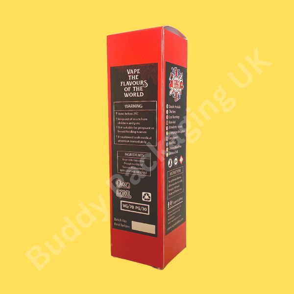 60ml E-Liquid Bottle Boxes by Buddy Packaging UK