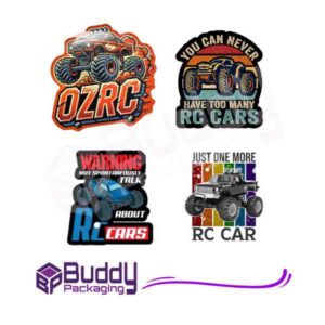Custom RC Car Stickers