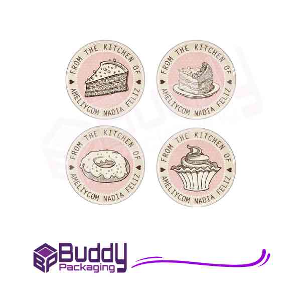 Custom Bakery Stickers