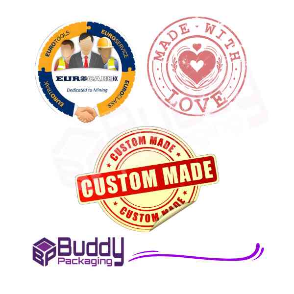 Custom Corporate Stickers | Personalized Vinyl & Waterproof Labels