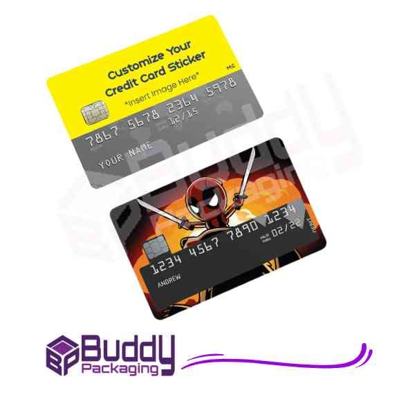 Custom Credit Card Stickers