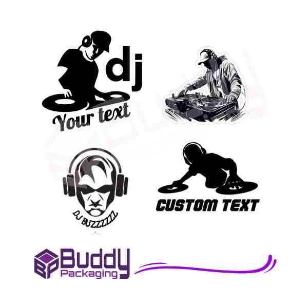 Custom DJ Stickers