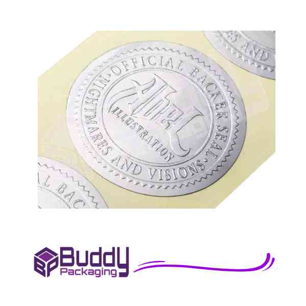 Custom Embossed Stickers