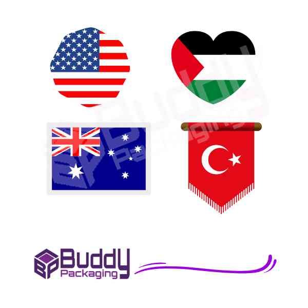 Custom Flag Stickers