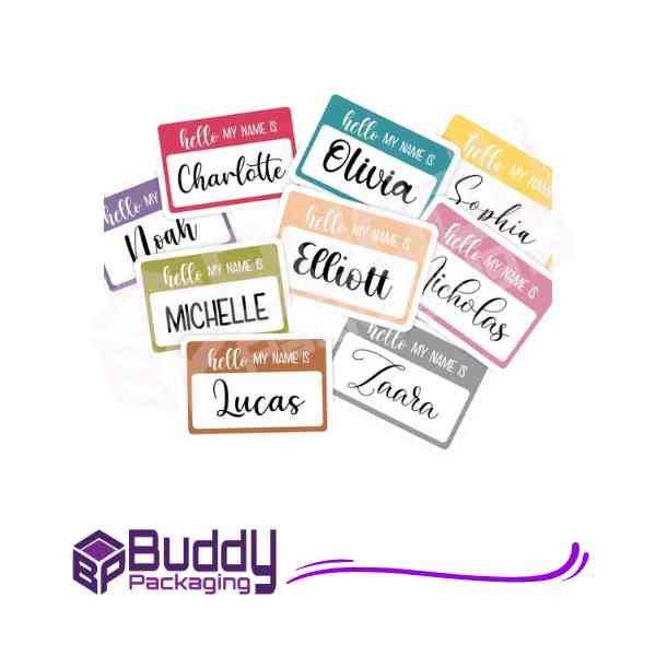 Custom Name Stickers