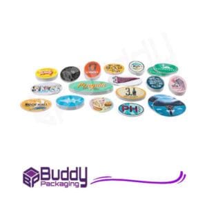 Custom Oval Stickers