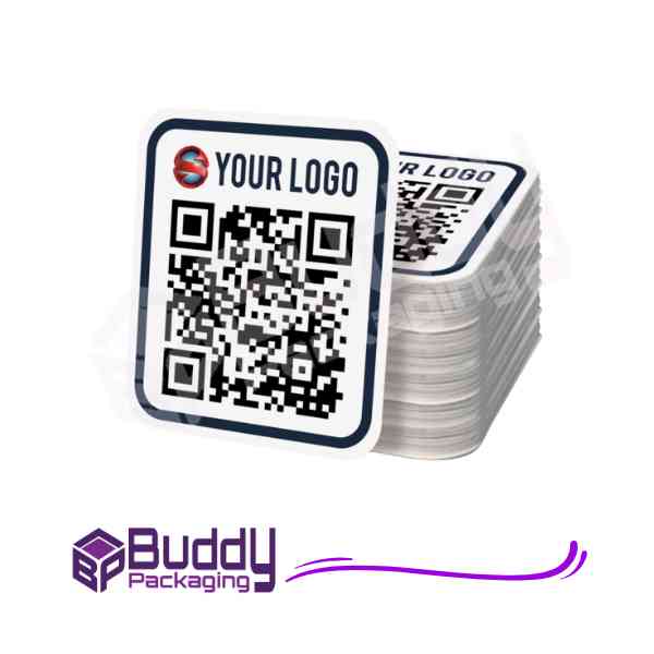 custom qr code stickers