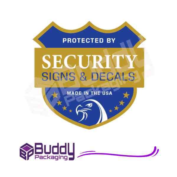 Custom Security Stickers