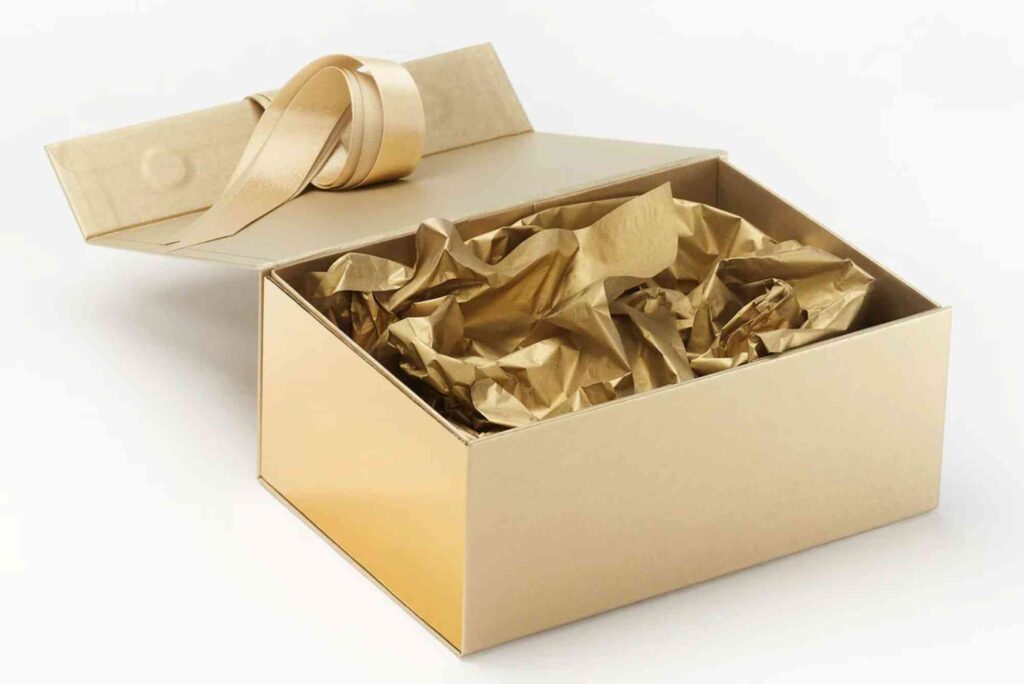 Custom Gold Foil Boxes For Wine And Spirits Packaging