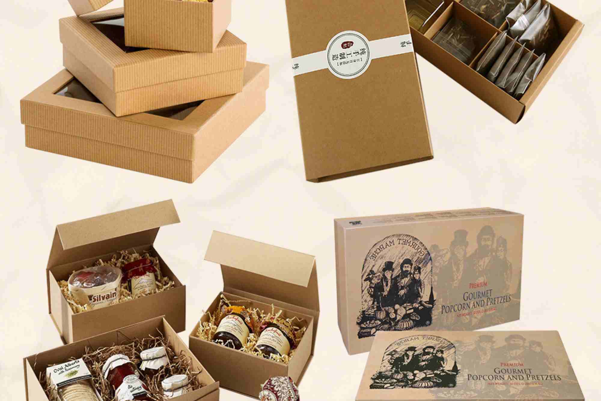 How Kraft Boxes Can Be Customized for Food Packaging.