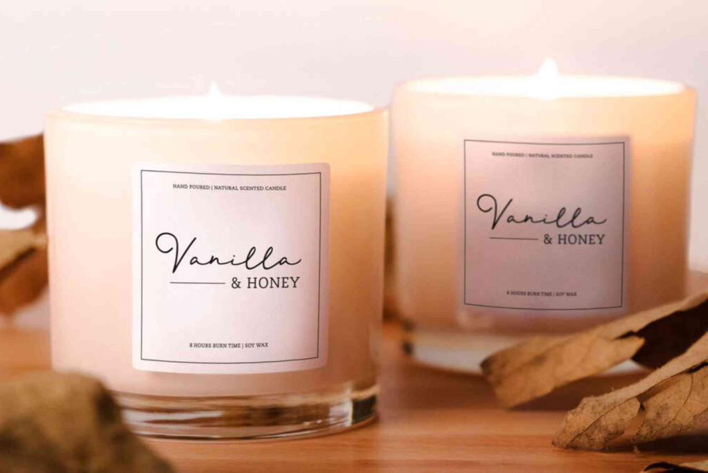 Candle Label Design