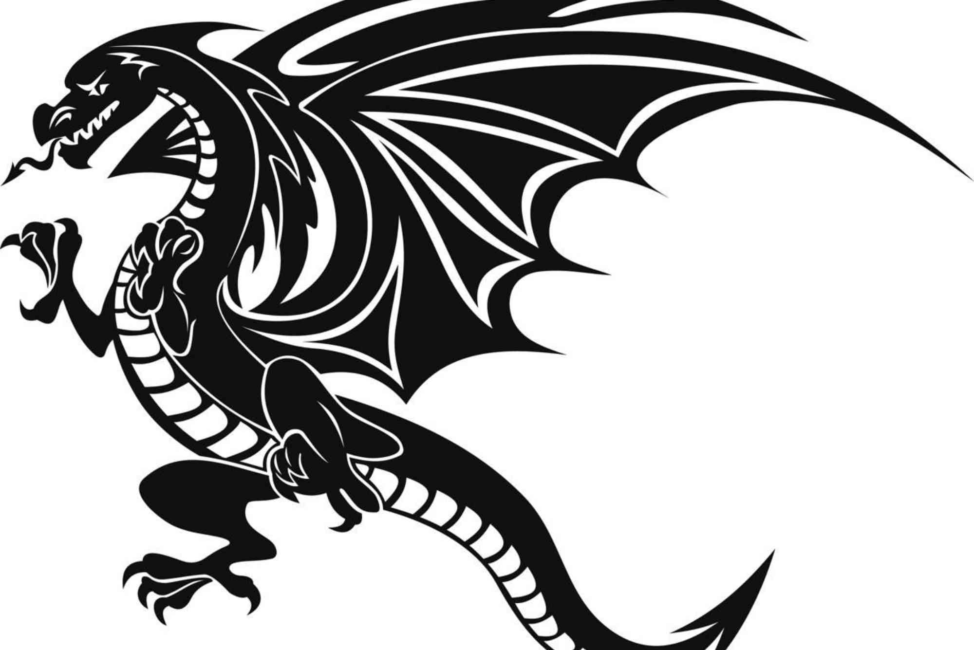 Dragon Sticker Design