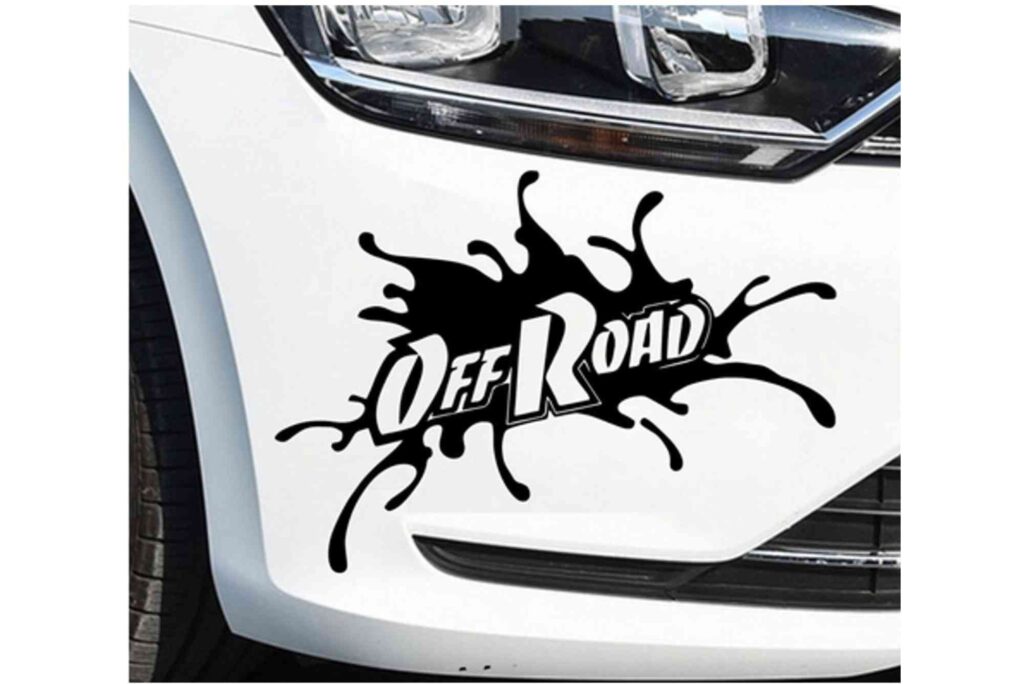 Car Sticker Design