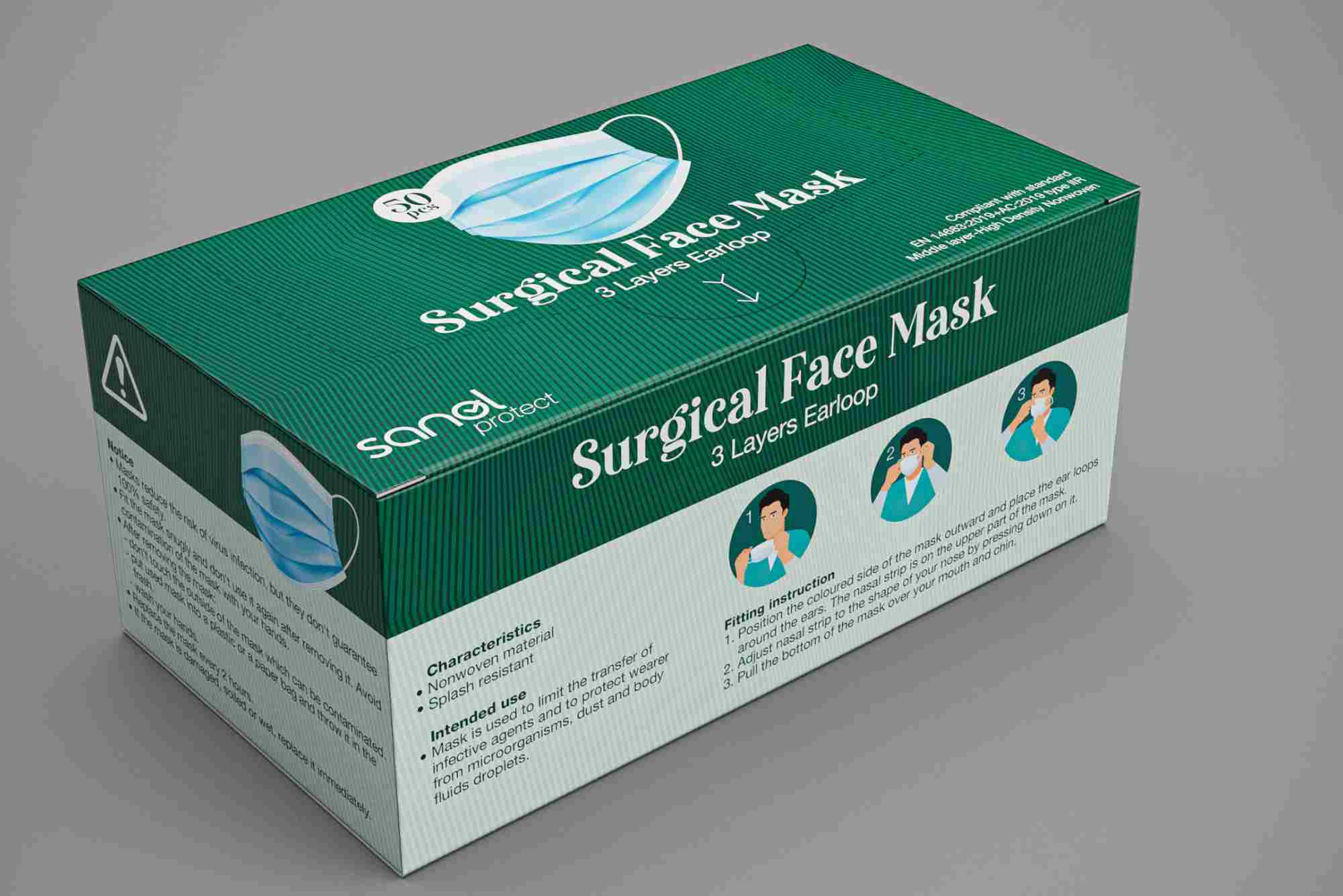 Mask Packaging Design
