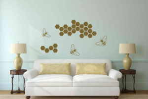 Honeycomb Sticker Design