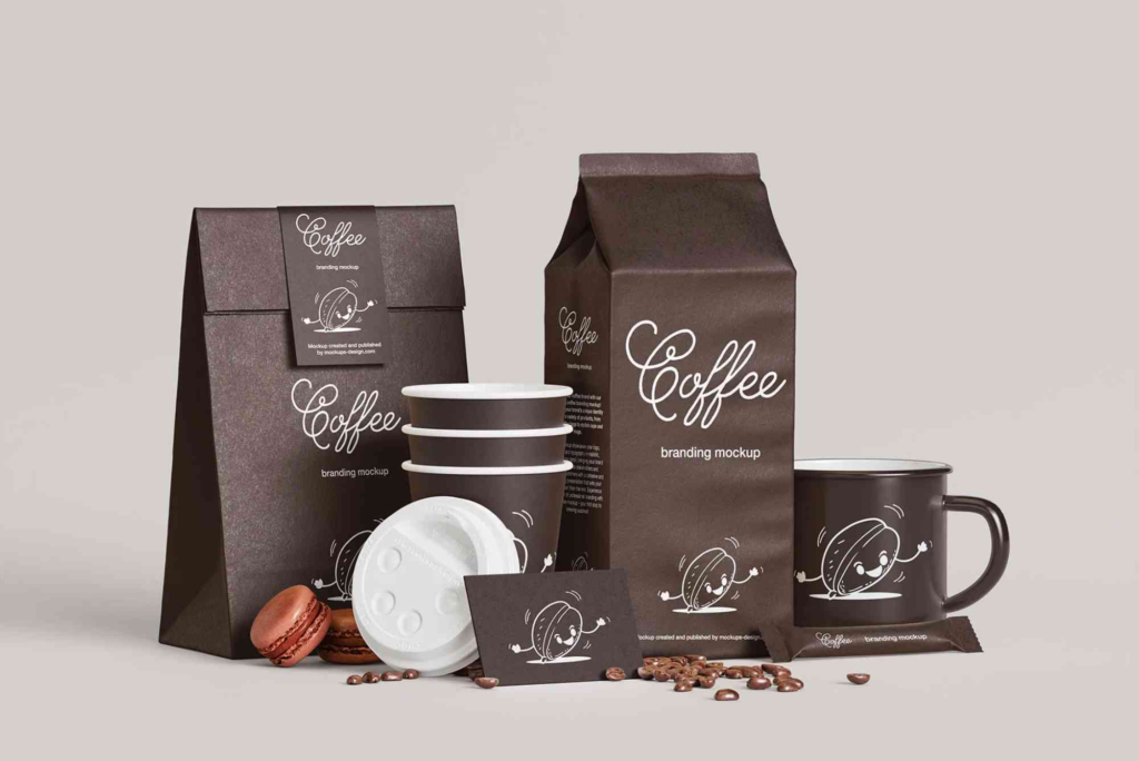 coffee box packaging design