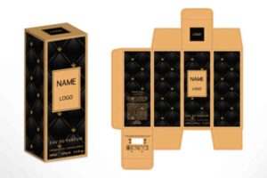 Inspired Perfume Label Design