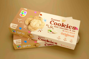Cookies Box Packaging Design