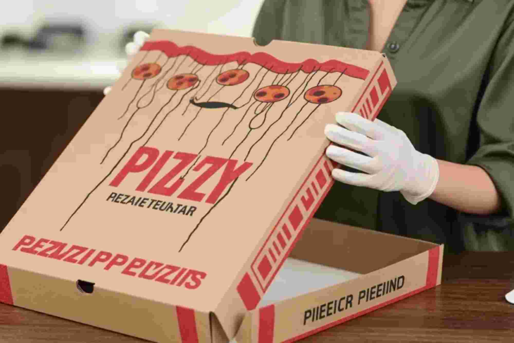 custom pizza box design