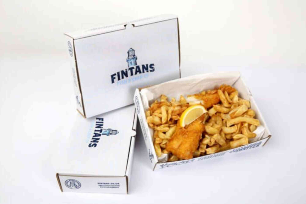 Fish And Chips Packaging Design