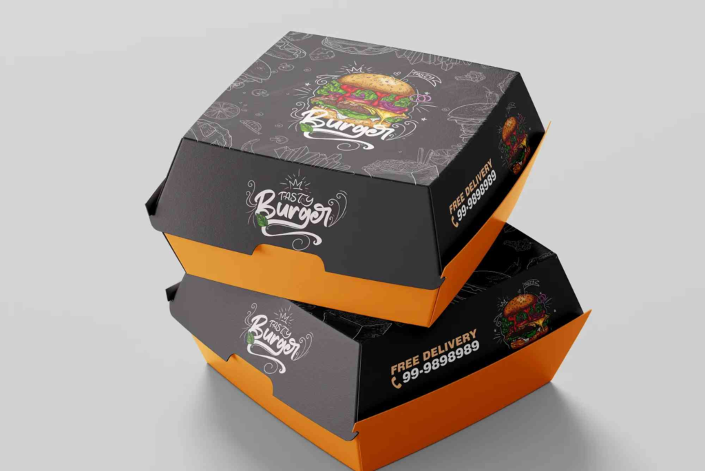 Food Box Packaging Design