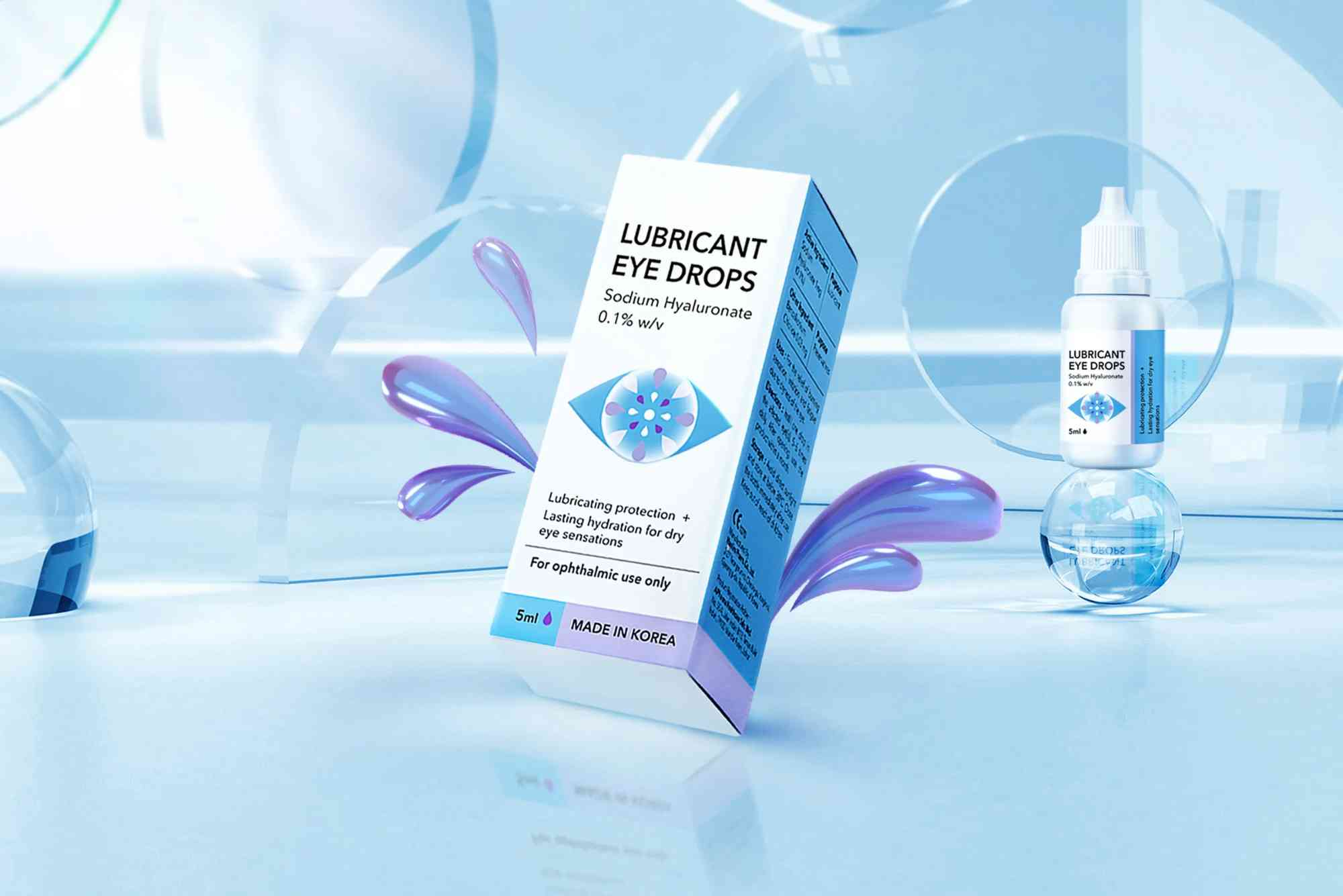 Eye Drop Packaging Design