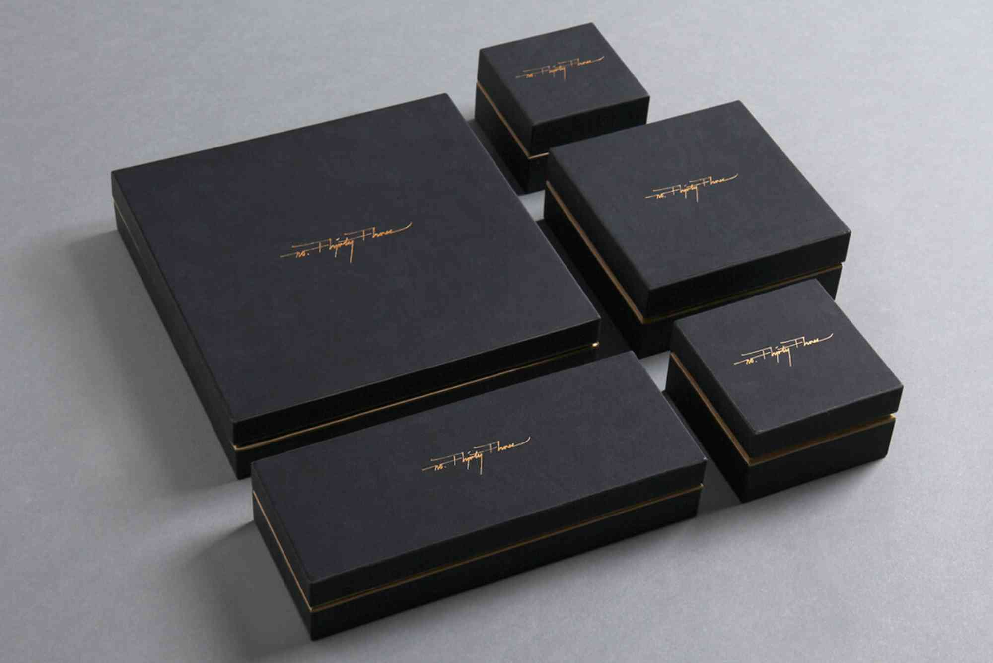 Black Box Packaging Design