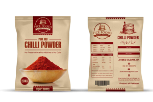 Packaging Design For Spices
