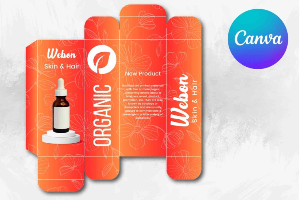 Packaging Design On Canva