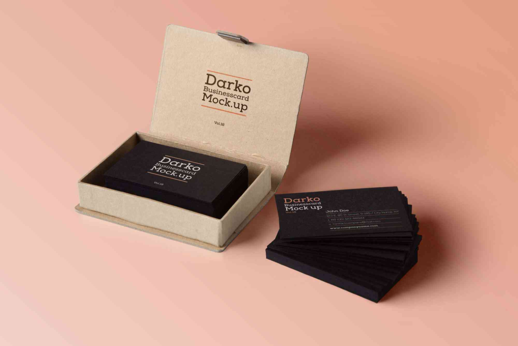 Business Card Box Design