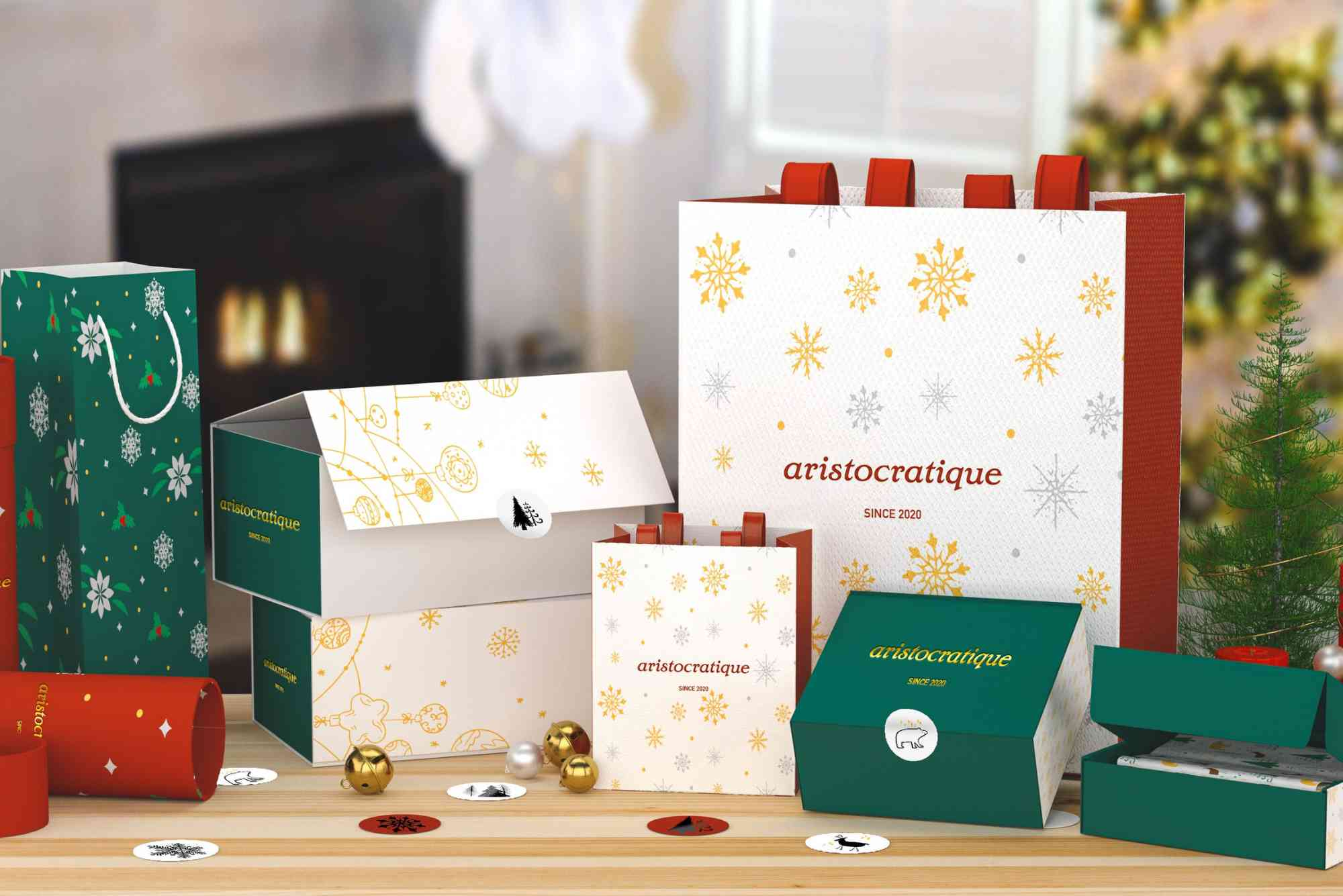 festive packaging design