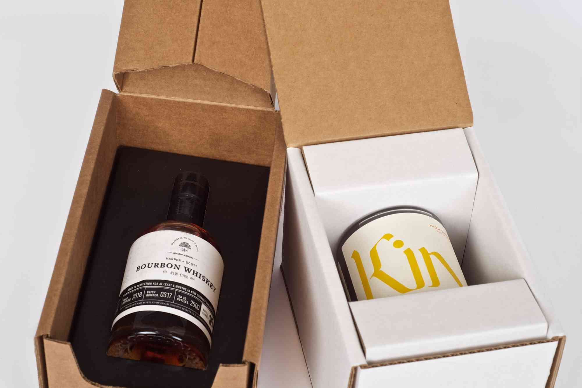 Glass Bottle Packaging Design