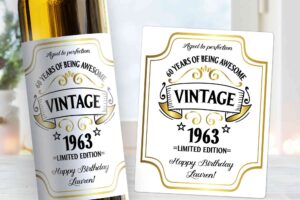 Vintage Wine Label Design