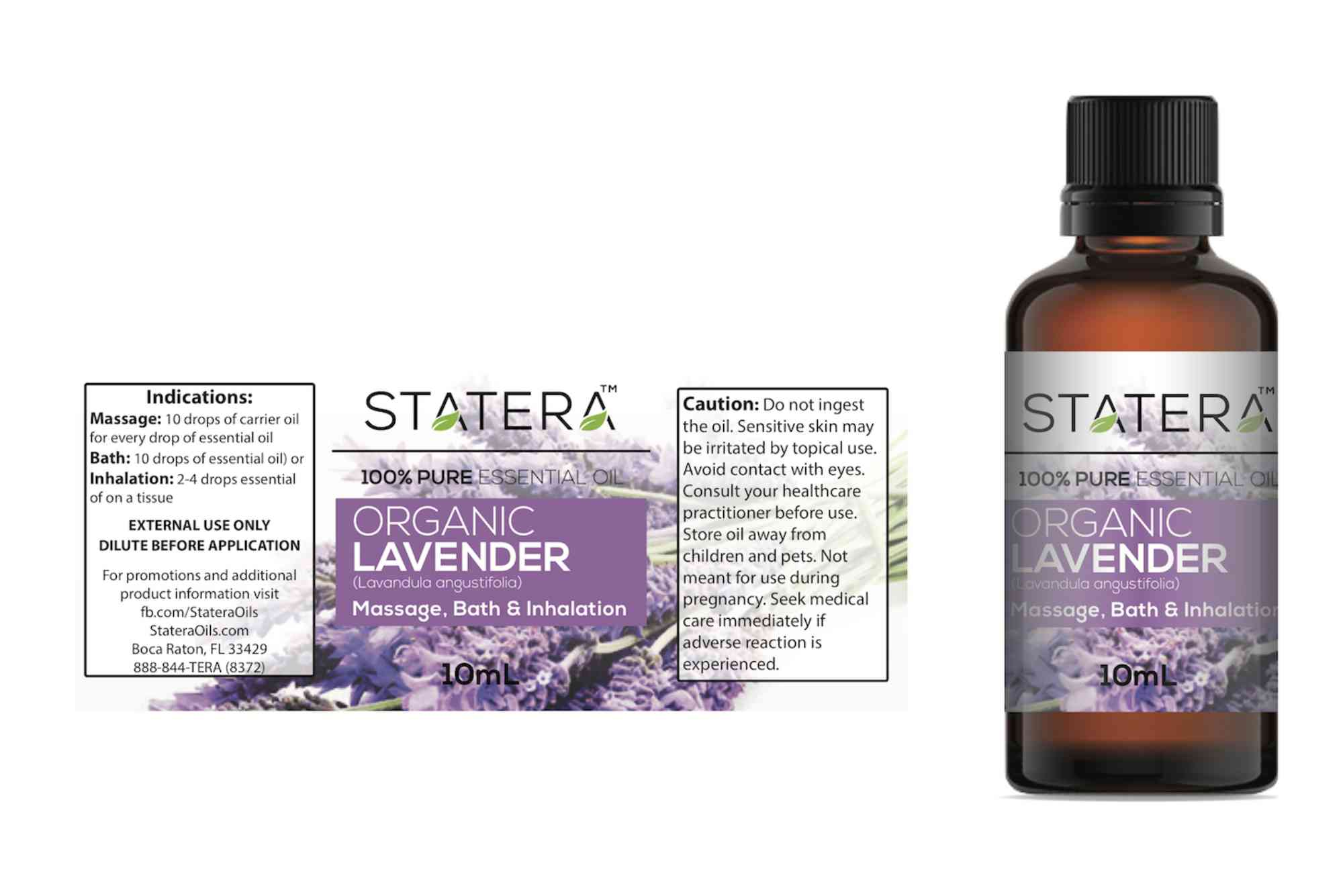 Essential Oil Label Design