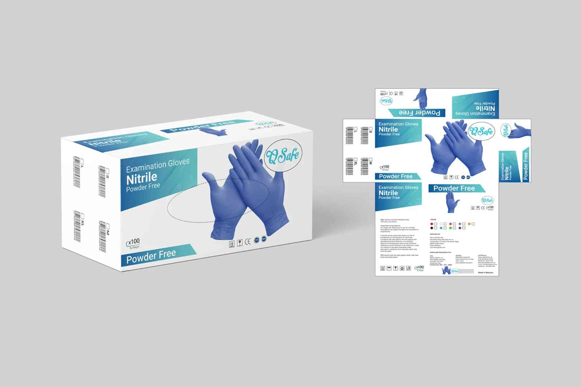 Gloves Packaging Design