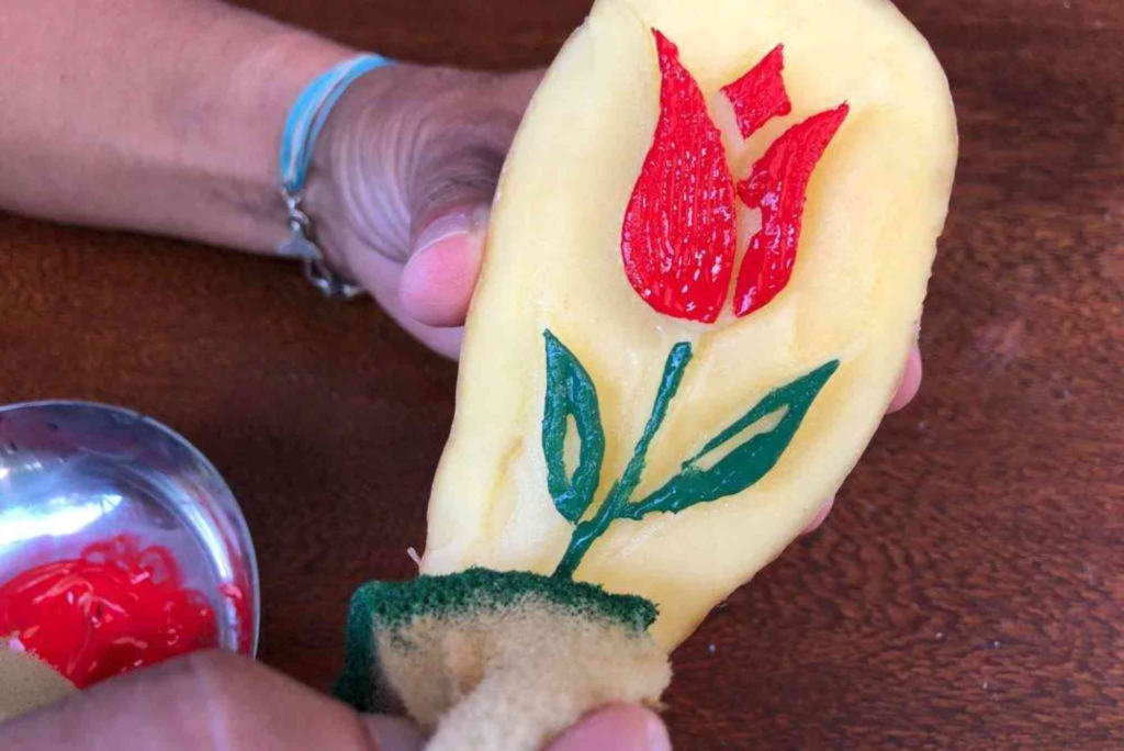 Potato Printing Designs