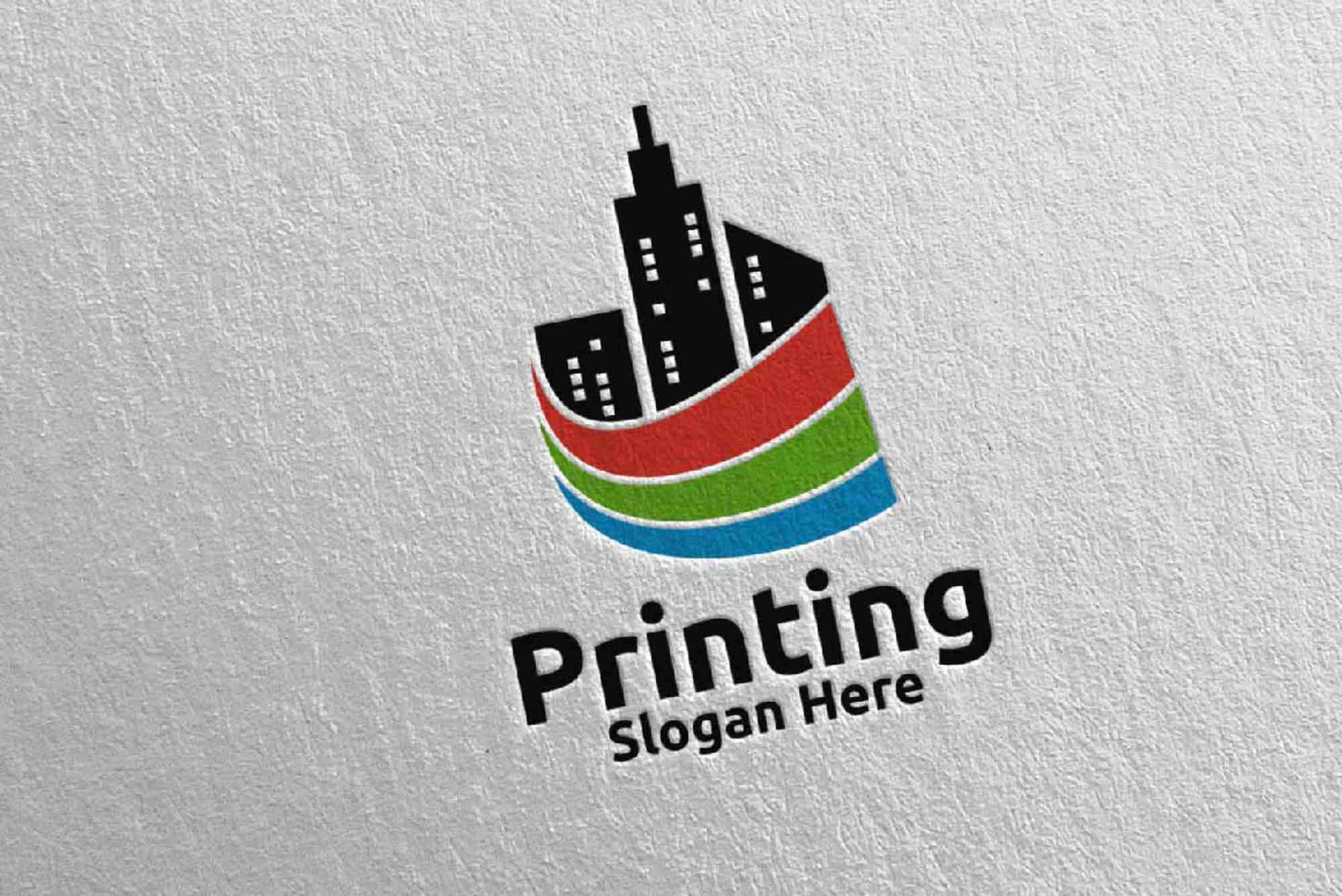 Printing Press Logo Design