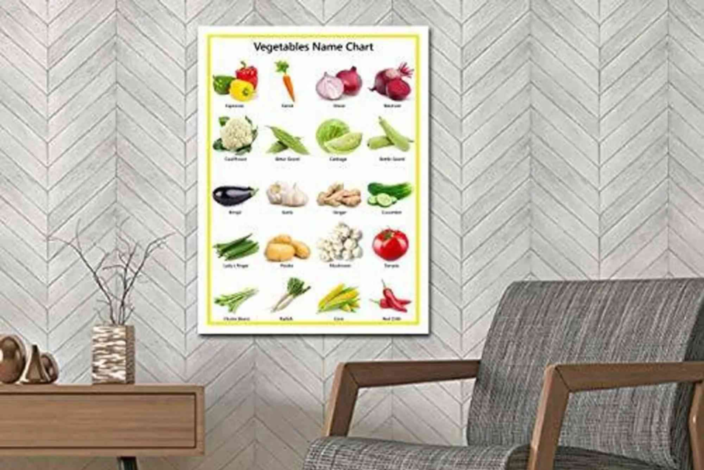 Vegetable Printing Designs