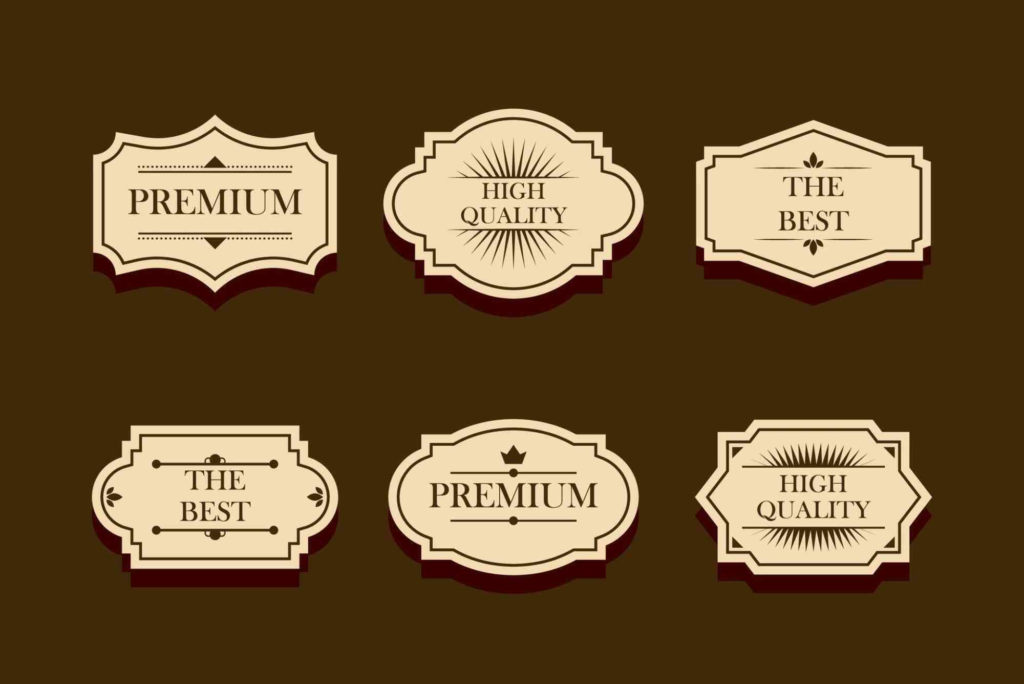 Vintage Label Design