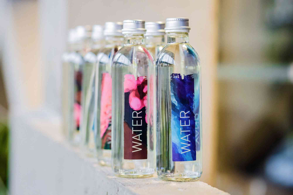 Water Bottle Label Design Ideas