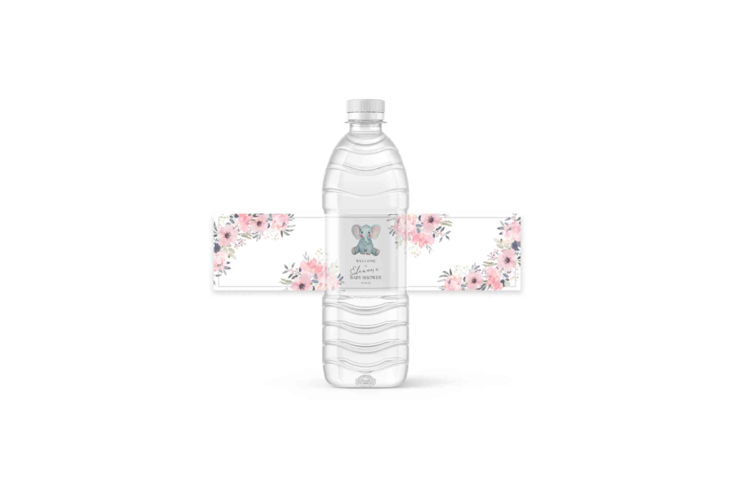 Drink Bottle Label Design