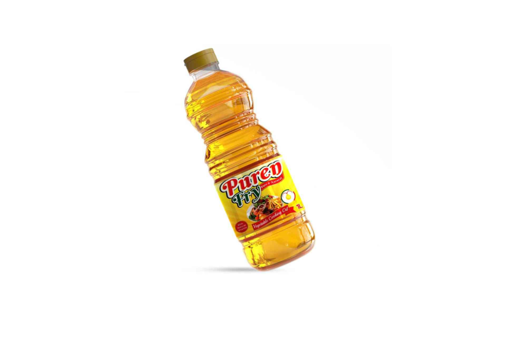 Oil Bottle Label Design