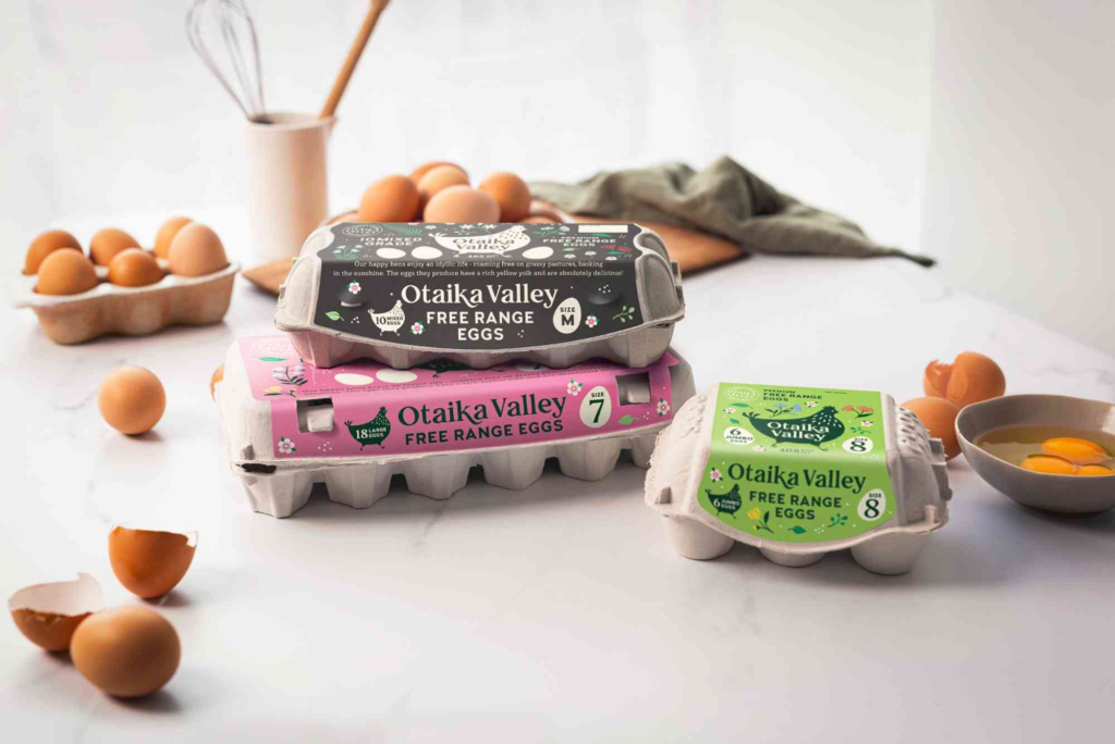 Egg Carton Label Design