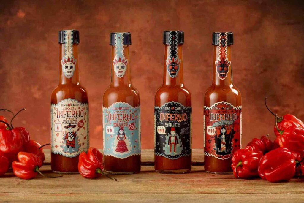 Hot Sauce Packaging Design