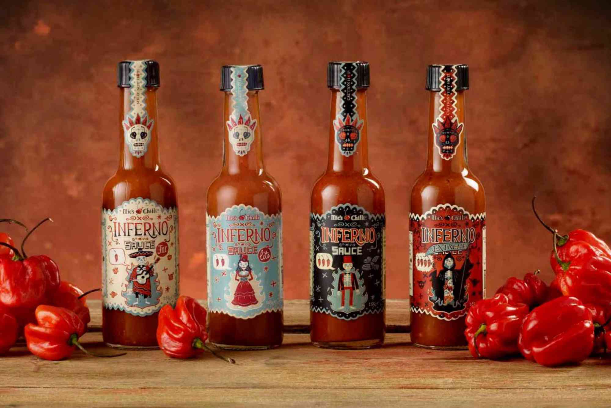 Hot Sauce Packaging Design