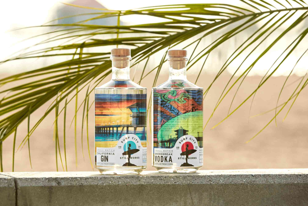 Spirit Bottle Label Design