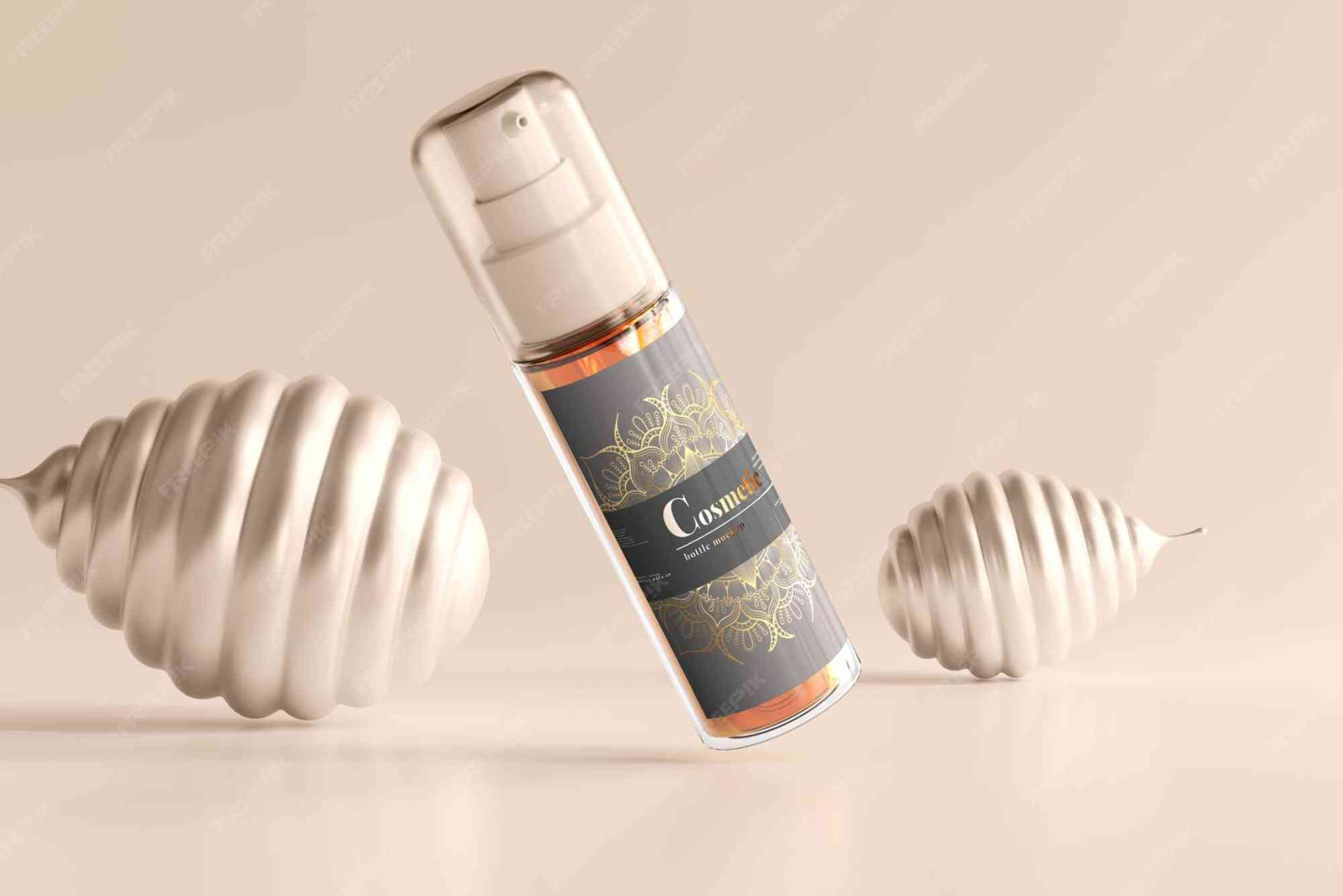 Spray Bottle Label Design