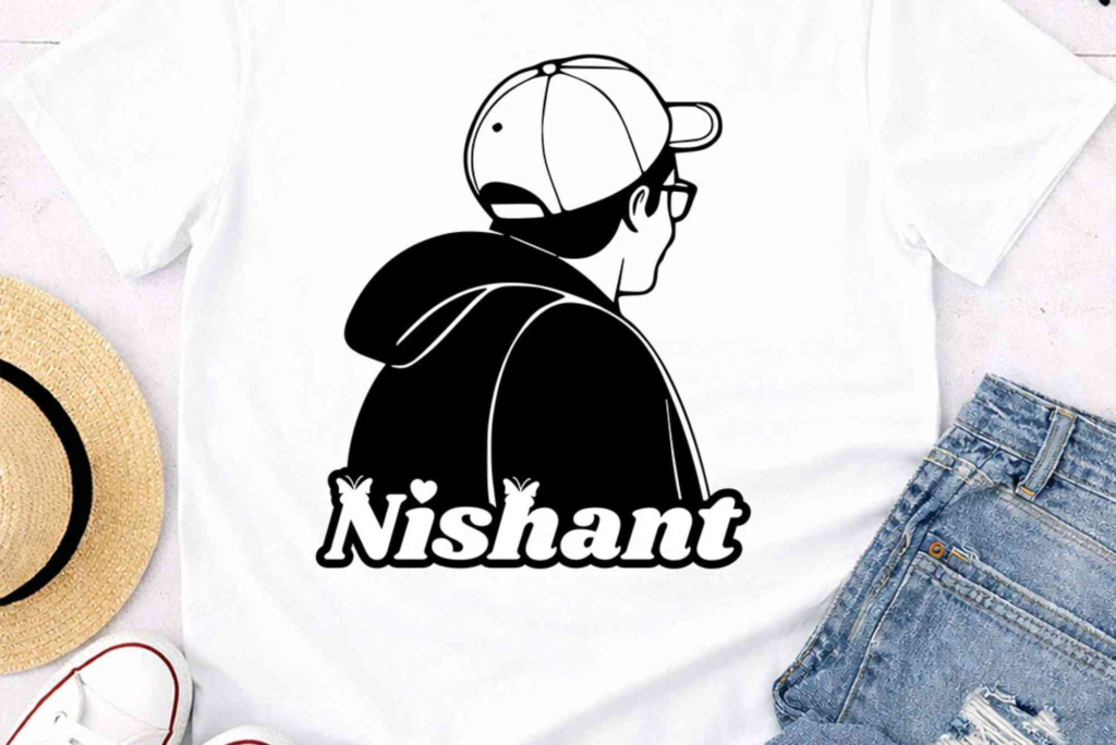 T Shirt Name Printing Design