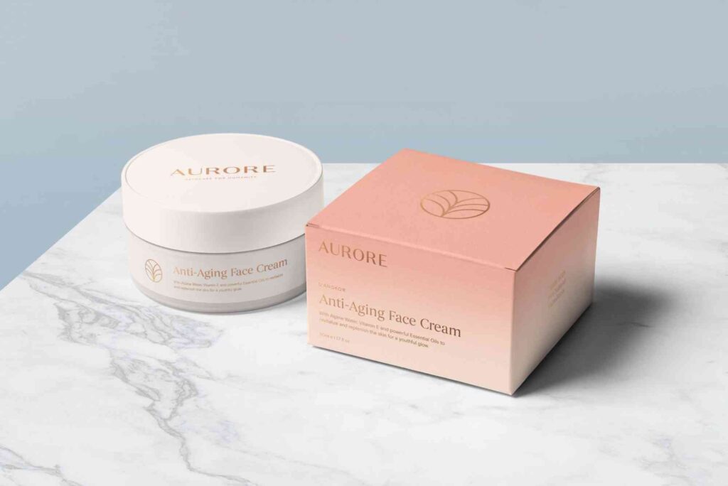 Beauty Cream Packaging Design